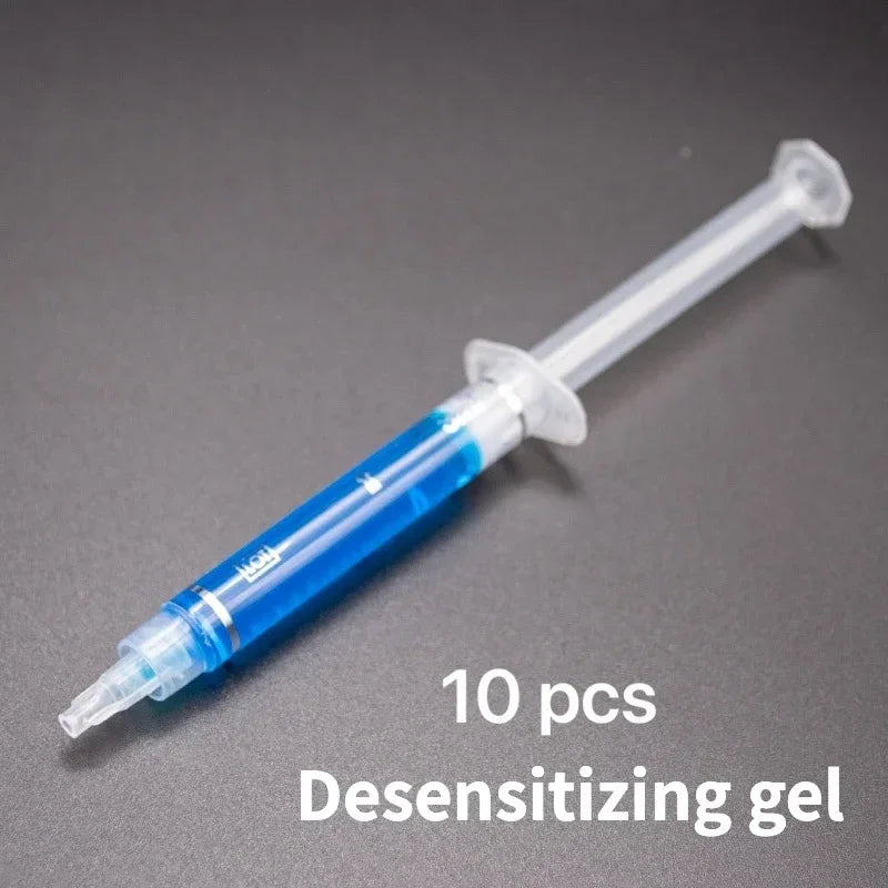 10/20ps 3ml Syringe gels Dental Desensitizing Gel teeth Sensitivity Remineralization Gels Dental Tools Bule wholesale