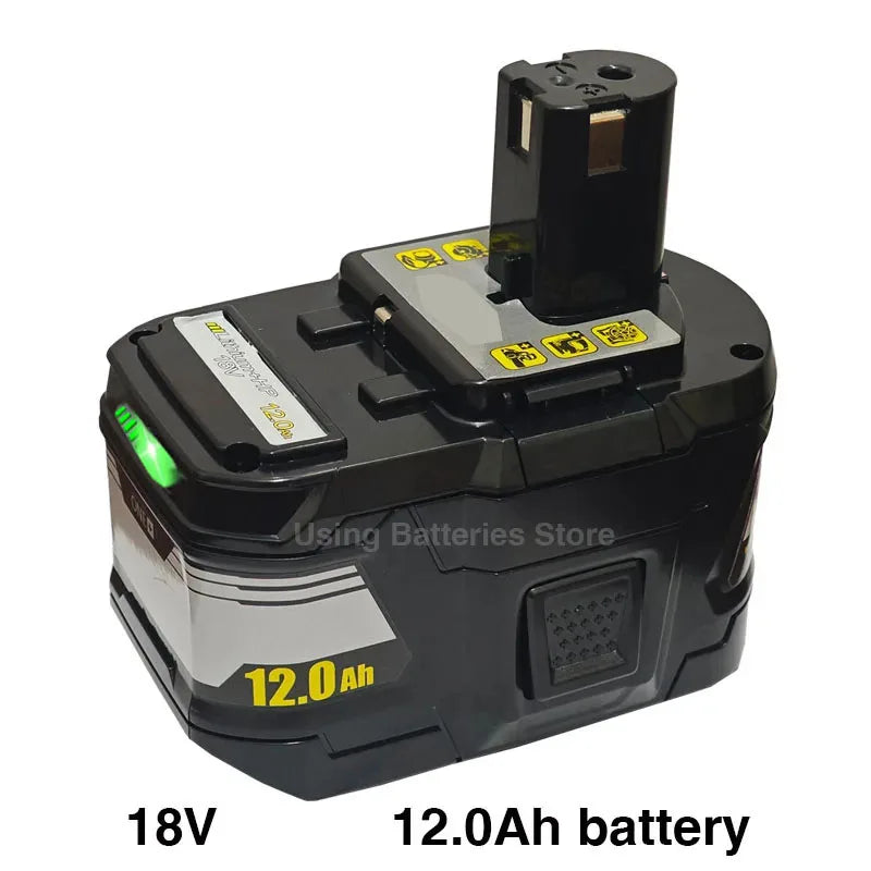 For RYOBI 18V 12.0Ah-15C lithium-ion high-performance battery suitable for all series power tools P107 P108 P109