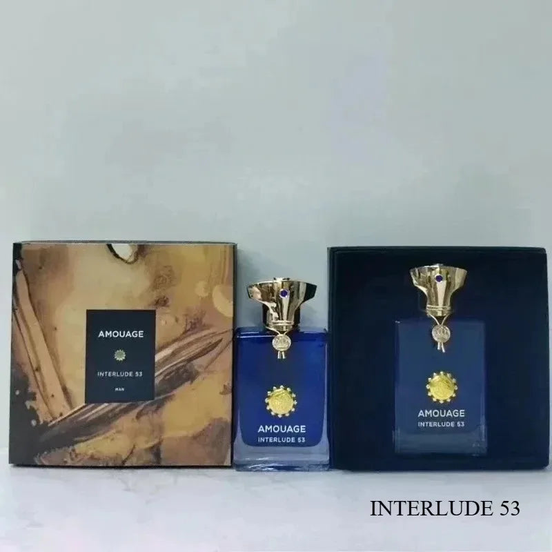 Men's Fragrance Eau De Parfum, Luxury Interlude Man & Reflection Man Perfume Spray, Premium Long Lasting Scent for Men.