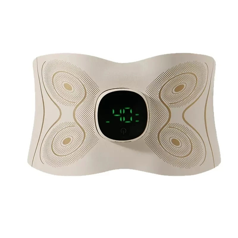 Portable EMS Microcurrent Abdominal Waist Massage Belt Multiuse For Home Workout