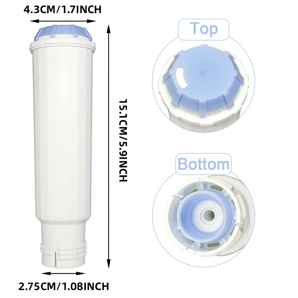 2/3/4-Pack Coffee Machine Filter Cartridges, Compatible with Krups Claris F088/F08801