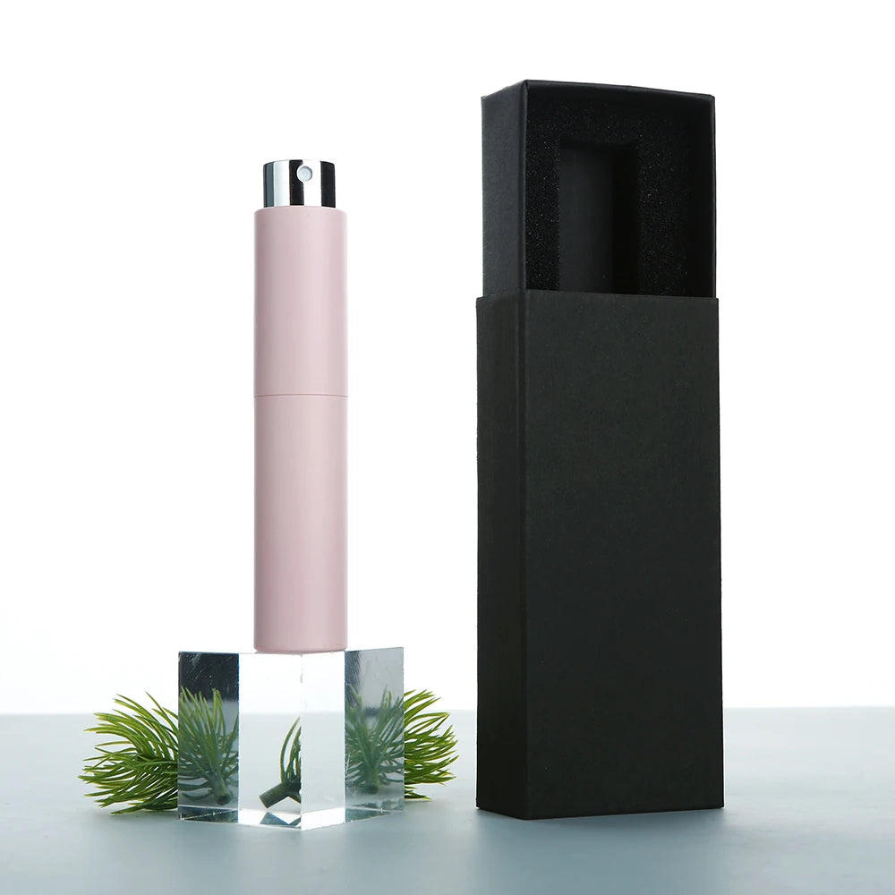 10/15/20pcs 10ml Perfume Bottle and Boxe Rotary Press Fine Mist Perfume Sprayers Reusable Perfume Gift Box Separate Bottles