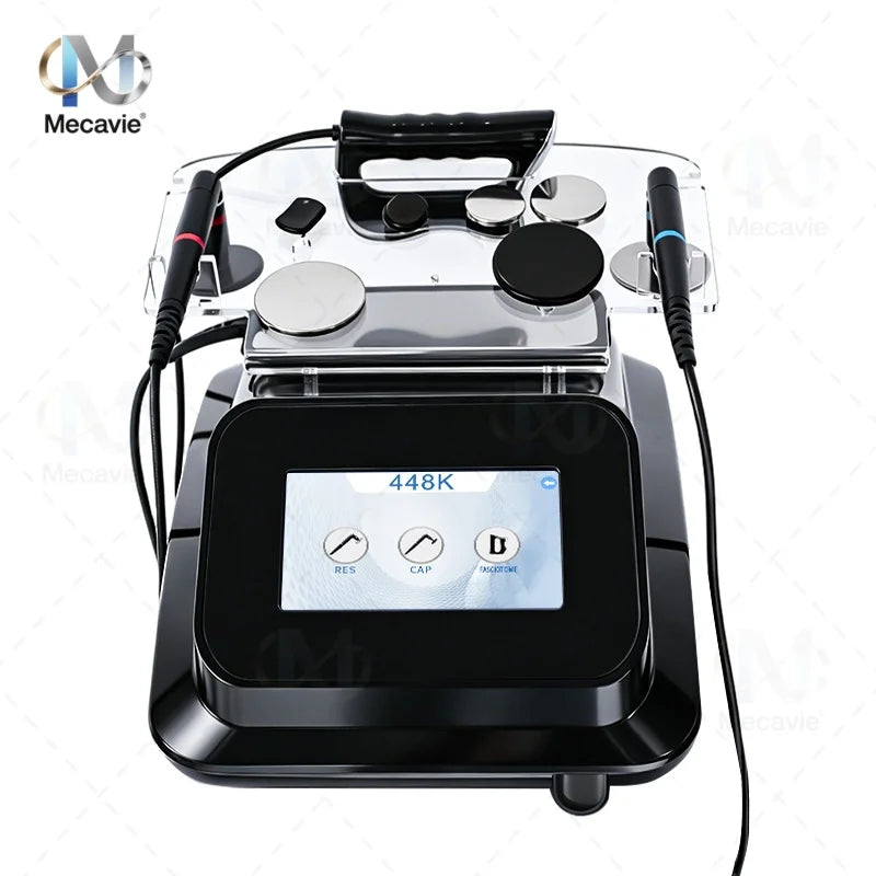 2026 INDIBA 448KHZ Tecar Therapy Machine Physiotherapy Pain Relief Body Slimming Skin Rejuvenation Professional SPA Salon Beauty