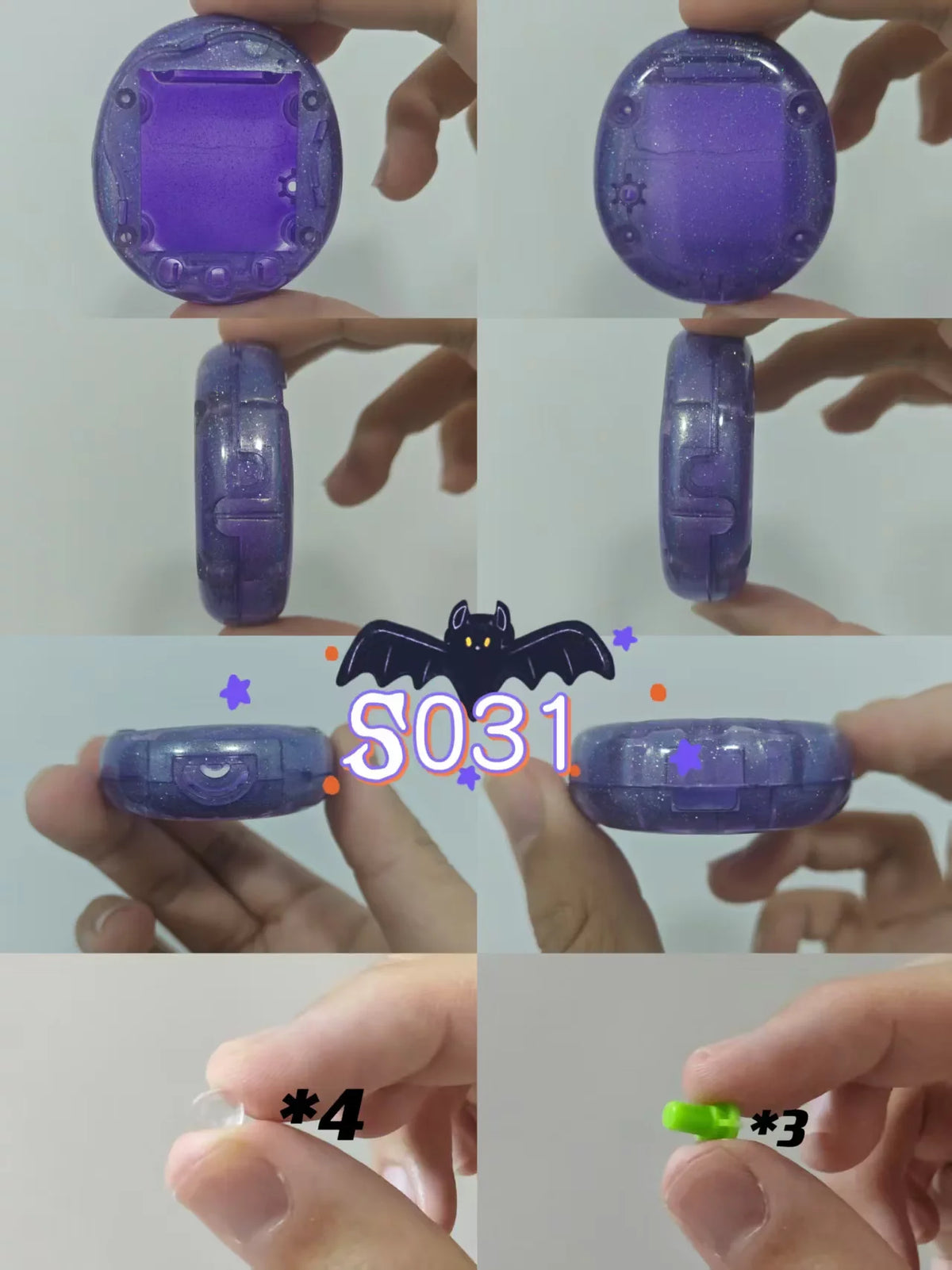New Bandai Tamagotchi Uni Replacement Shell / Custom Shell Fashionable Colorful Modification Case