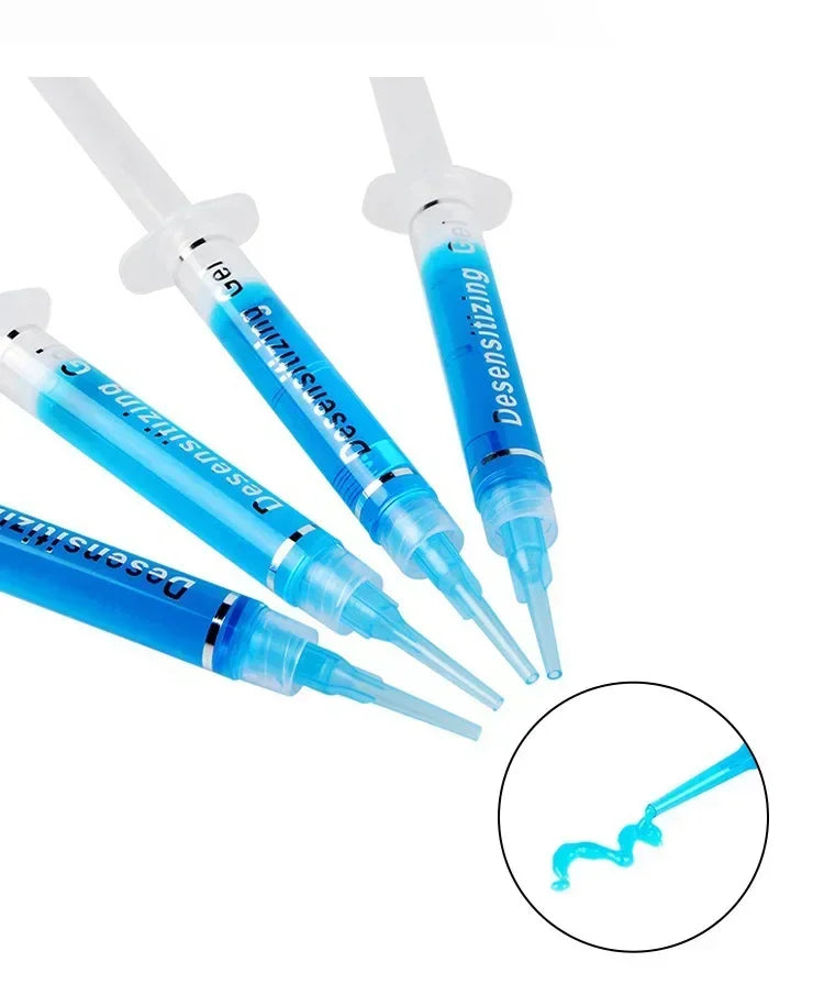 10/20ps 3ml Syringe gels Dental Desensitizing Gel teeth Sensitivity Remineralization Gels Dental Tools Bule wholesale