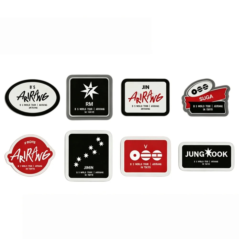 Arirang Tour Acrylic 2026 What Is Your Love Song Red Shoulder Bag