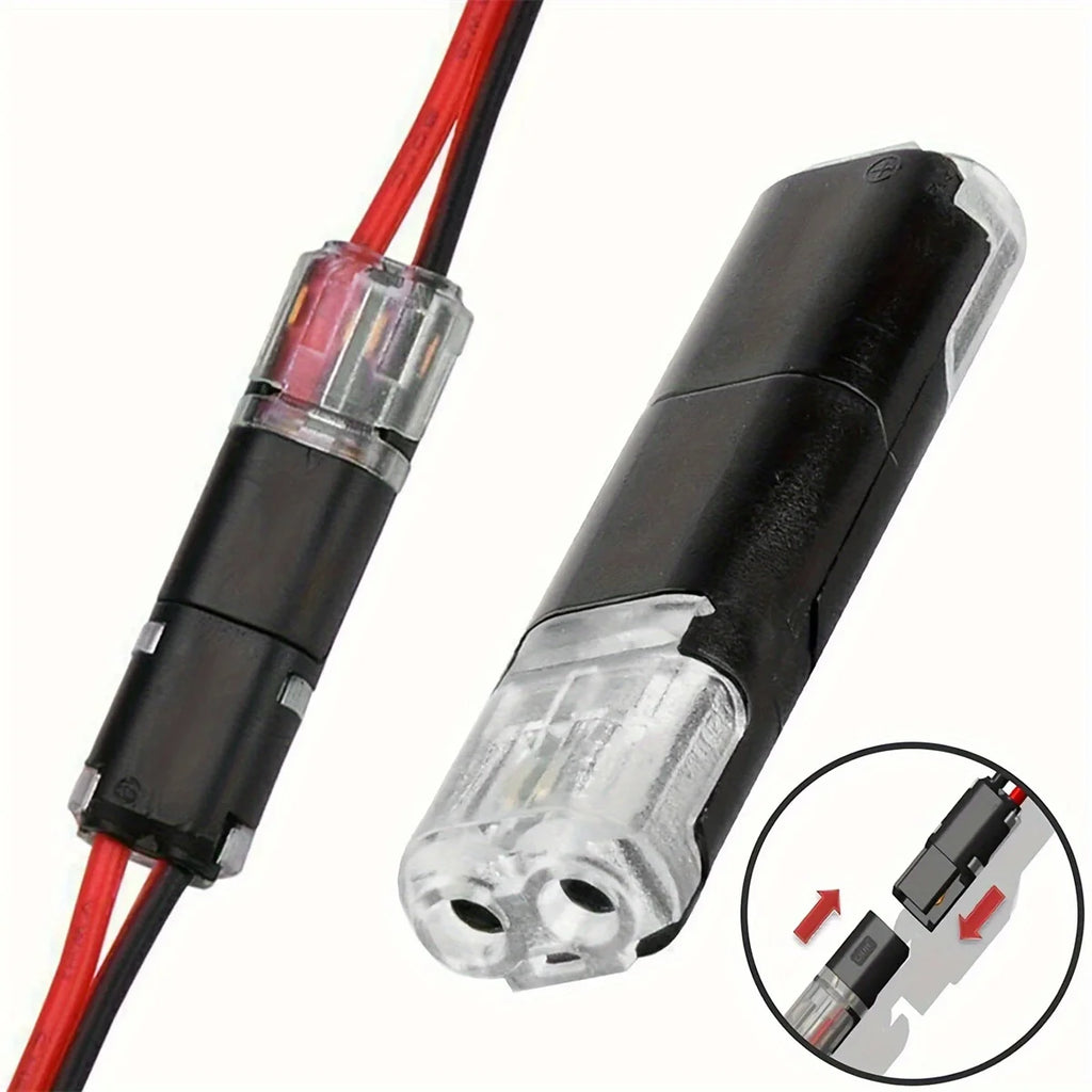 Premium Electric Wire Connector No Strip Line Cable Interconnection Detachable Automotive Terminal Plug Universal Grade Reliable