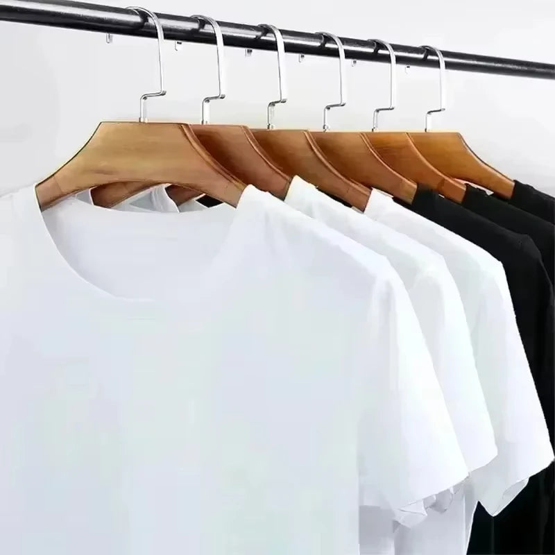 2025 Women's Fashion Unicorn Mid Finger Hip Hop Large Cotton Short Sleeve T-shirt Round Neck Unisex Casual Trend Y2 Harajuku Top