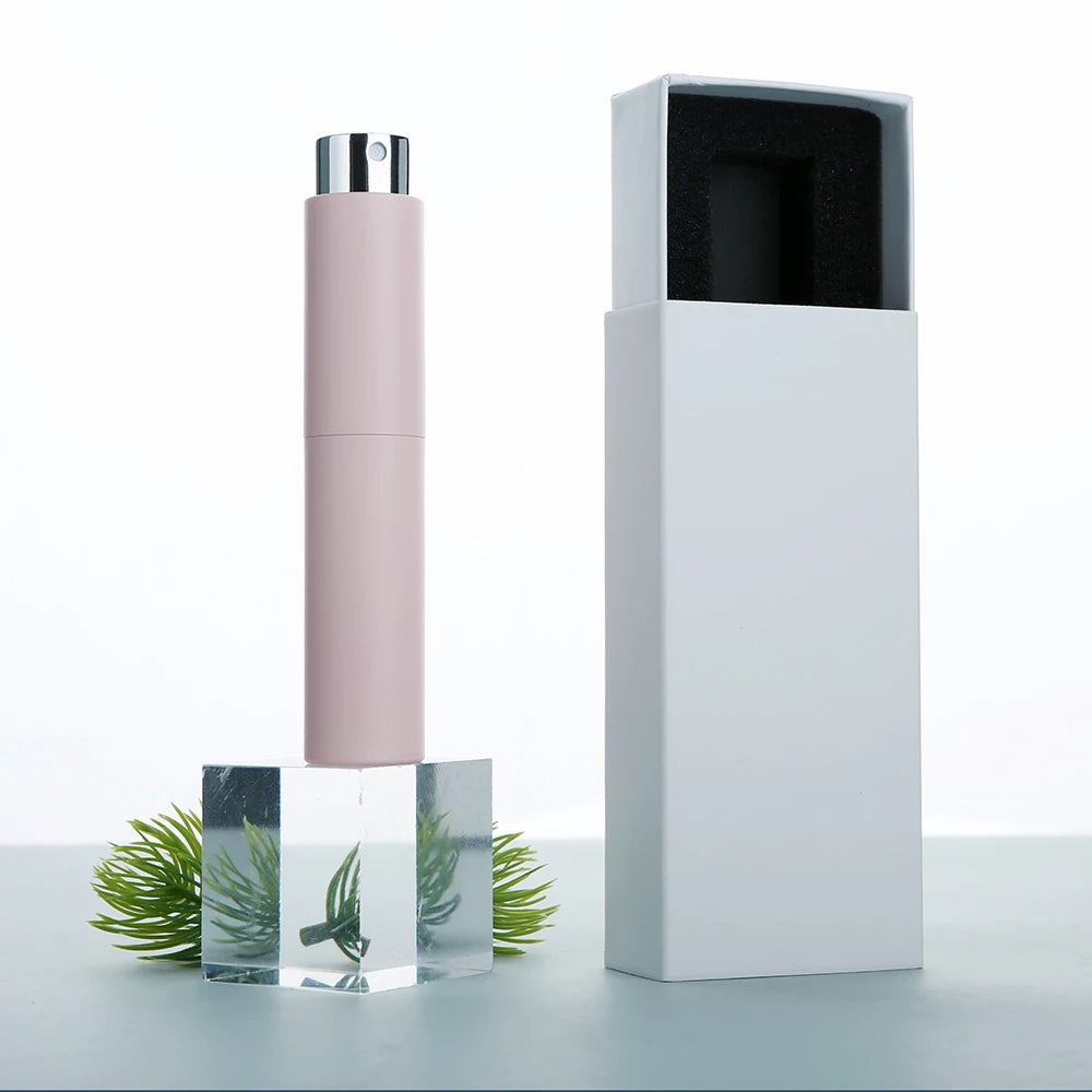 10/15/20pcs 10ml Perfume Bottle and Boxe Rotary Press Fine Mist Perfume Sprayers Reusable Perfume Gift Box Separate Bottles