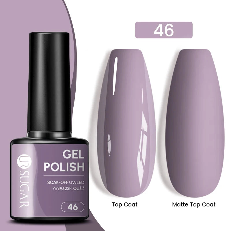 UR SUGAR 7.5ml Reflective Magnetic Gel Nail Polish Glitter Silver Pink Magnet Gel Soak Off UV LED Nail Manicure Varnish UV Gel