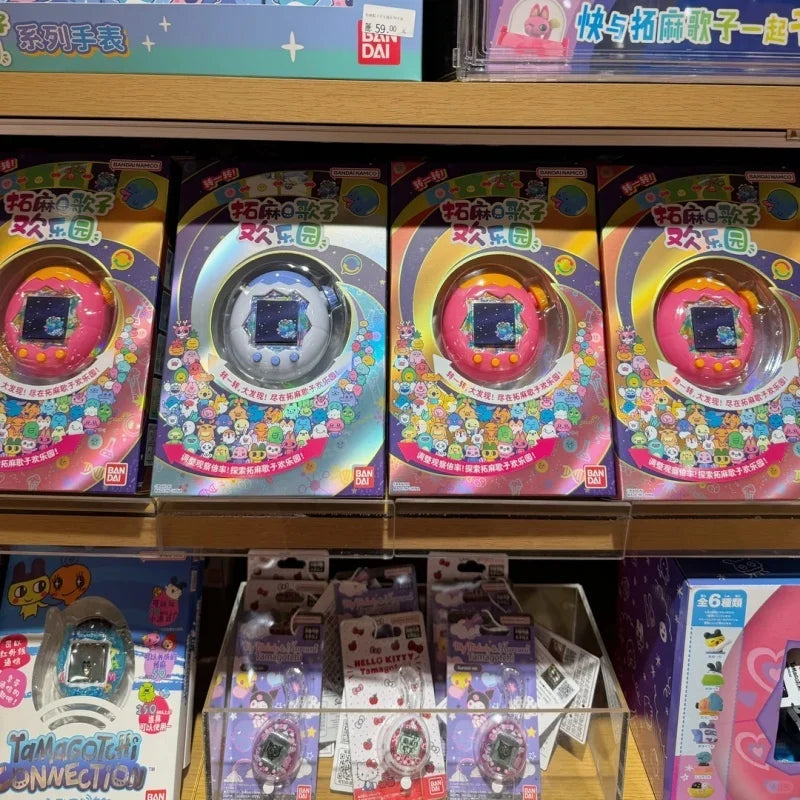 Bandai Tamagotchi Paradise "Orange Tropics" & "White Glacier" (New Fields & Characters) Chinese Version Can Switch Languages