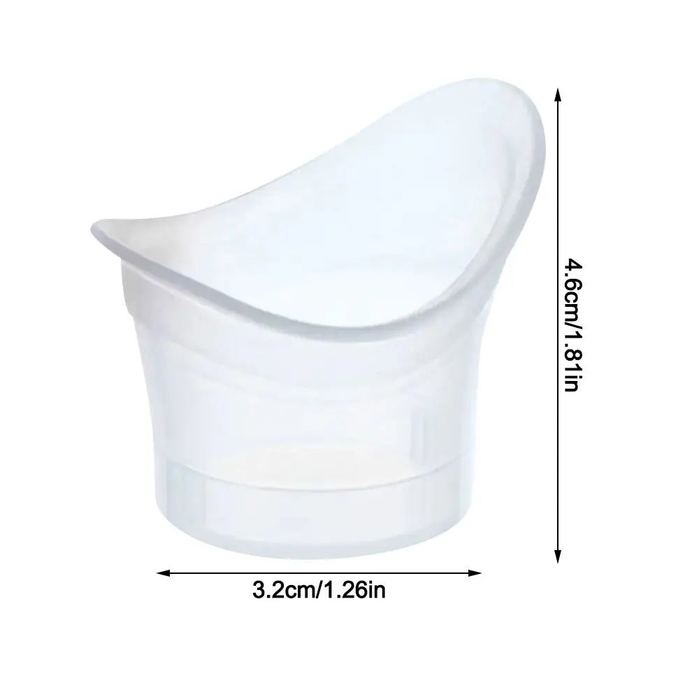Eye Cleaning Container Silicone Eyewash Cup Soft 10ml Eye Bath Cup Resuable Eye Wash Cup Eyes Cleaner Precision Fitting Eye