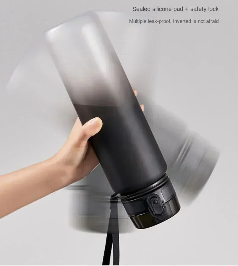 1 Liter Sports Water Bottle Large Capacity Summer Men Women Portable Plastic Bottle for Outdoor Travel Fitness Drinkware