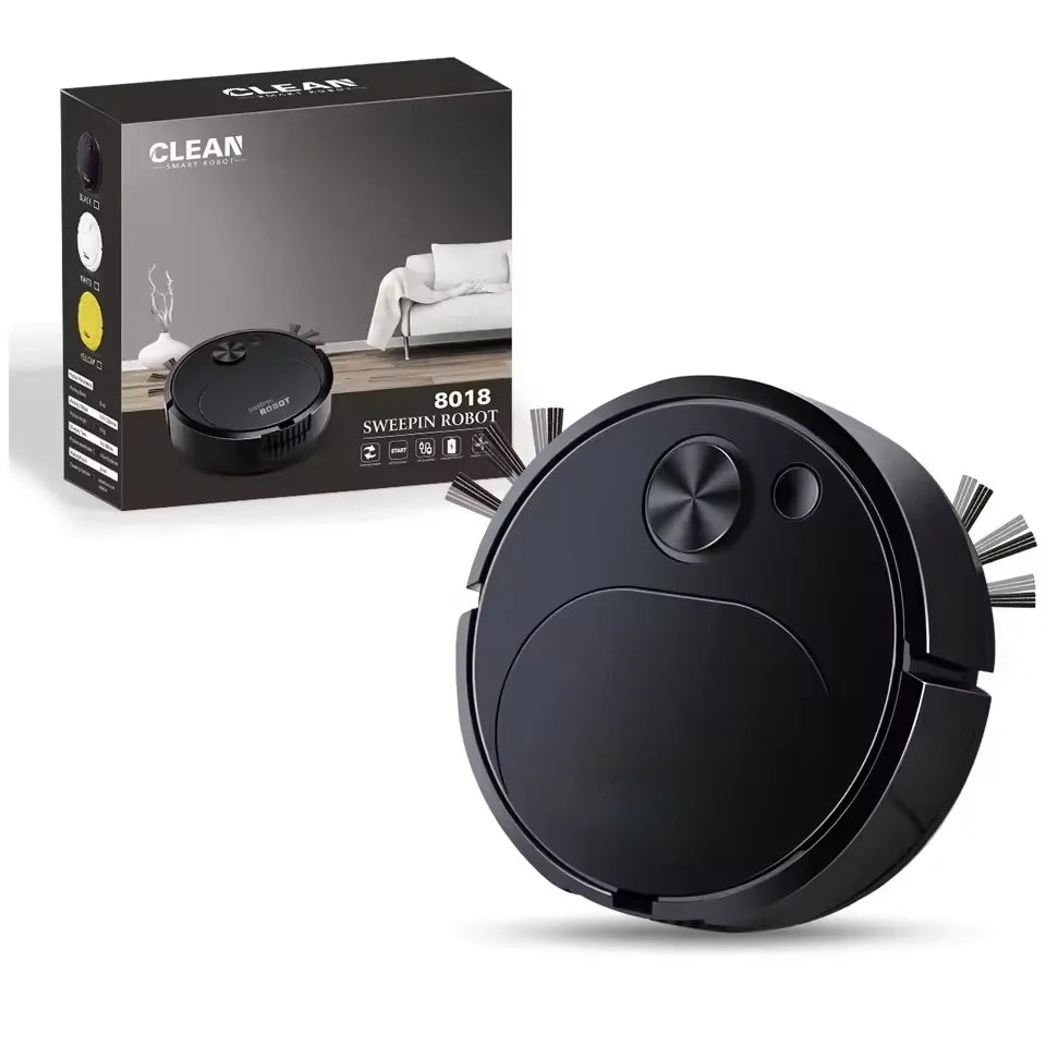 NEW USB Sweeping Robot Vacuum Cleaner Mop 3-in-1 Smart Wireless 1500Pa Dragging Cleaning Sweep Floor for Home Office