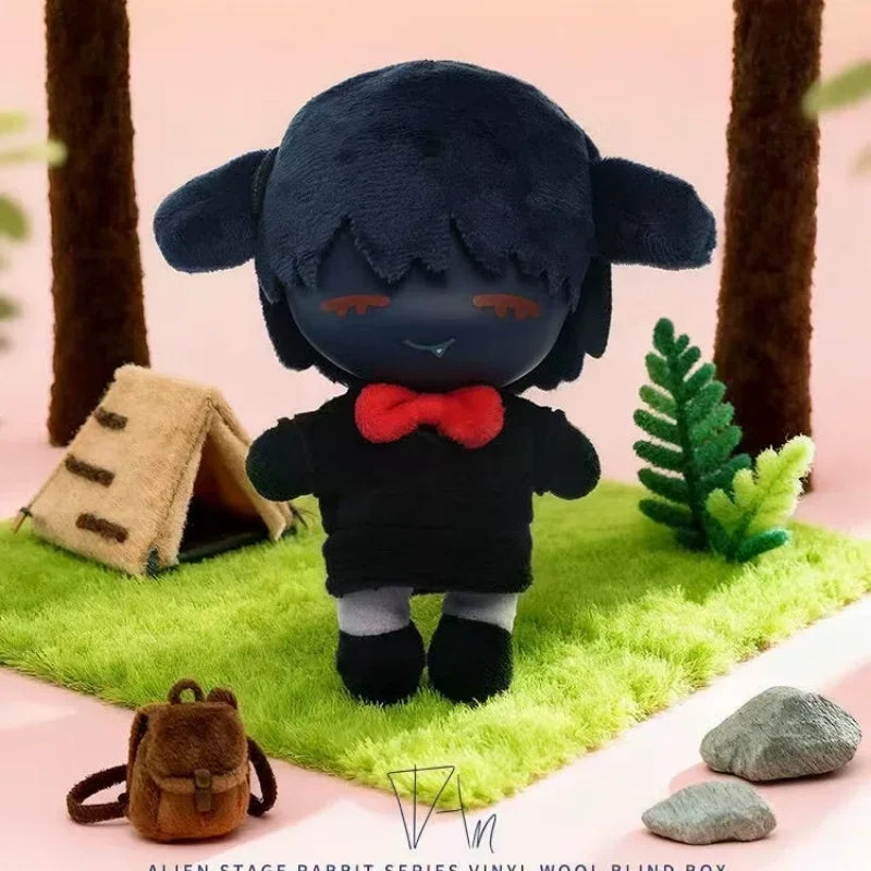100% Genuine Alien Stage Rabbit Series Vinyl Plush Blind Box Pendant Trendy Play Peripheral Doll Mystery Box Gift Toy Customized