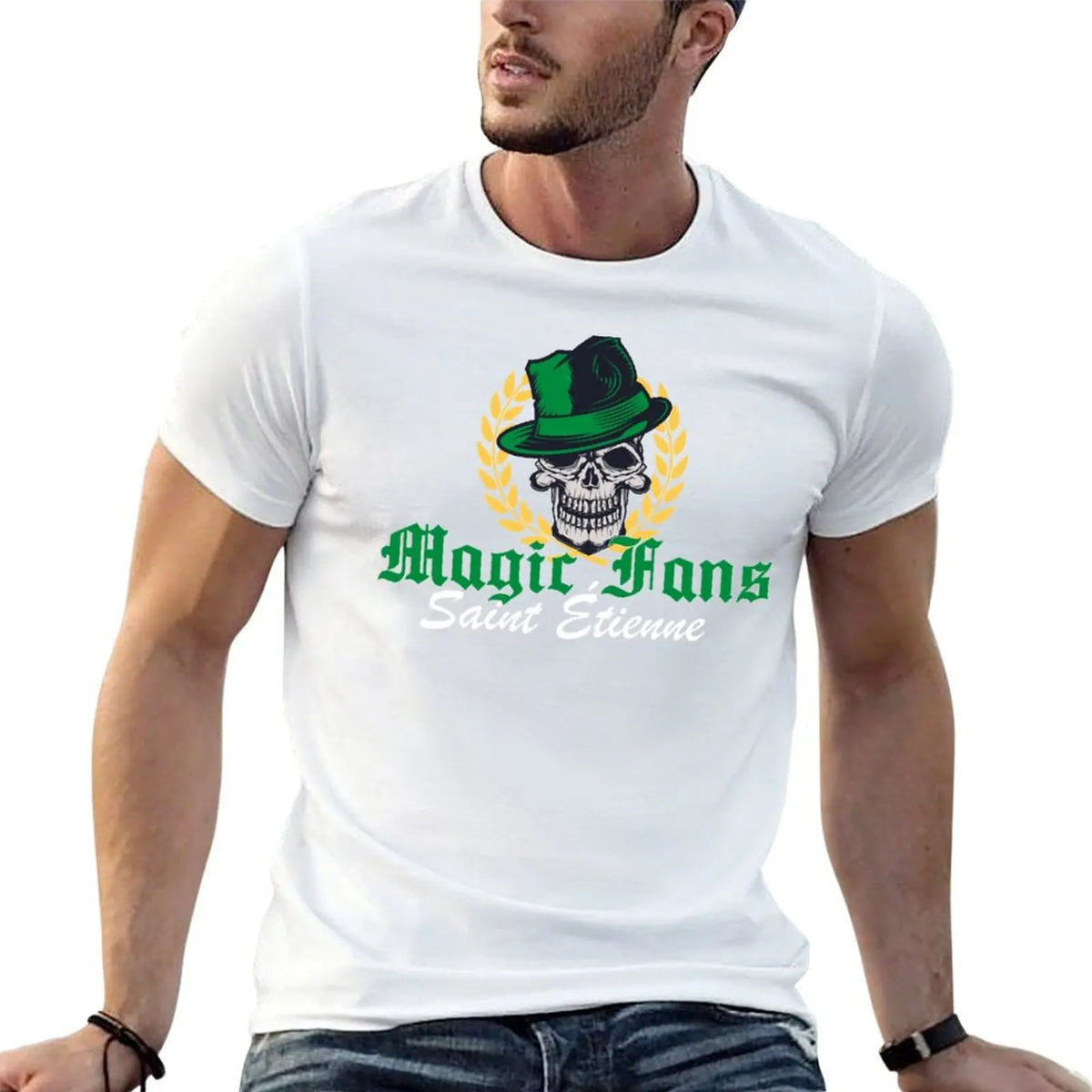 Ultras Magic Fans - Saint-étienne Magic Fans - Saint étienne T-Shirt sublime korean fashion anime clothes mens designer clothes