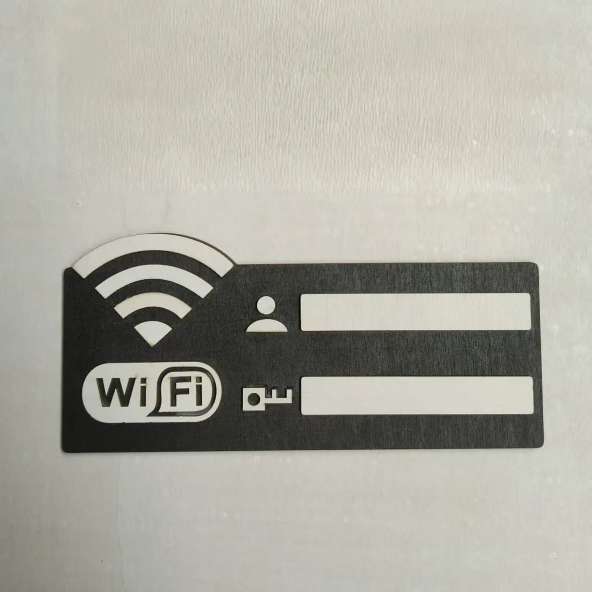1pc Vintage Wooden WiFi Indicator Sign- Wall-Mounted Wireless Network Password Display, Decorative Home Accessory for Indoor Use