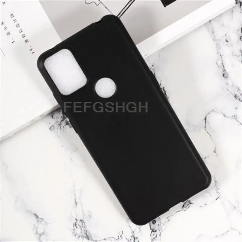 For Alcatel 3X 2020 5061U Case Back Finger Ring Soft TPU Silicone Case For Alcatel 3X 2020 4CAM 6.52'' Phone Cover