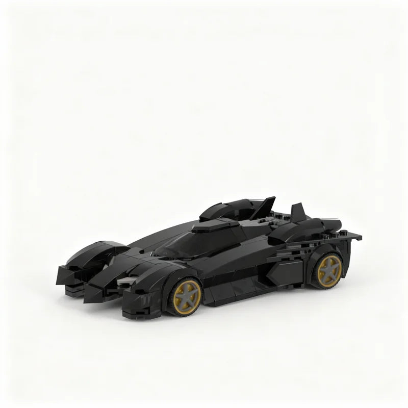 321pcs MOC Beware The Batmobile Super Heroes DCD Batmansed Model Building Blocks Creative Gift DIY Display Decor Adult Premium
