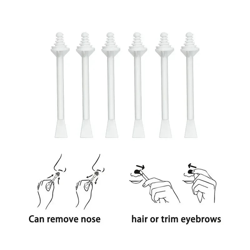 Painless Nose Waxing Wax Kit 50g-1000g for Men & Women with Wax And Applicators Easy Tool for Clean Nose Hair Removal