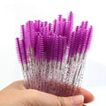 50Pcs Disposable Eyelash Spooler Brushes Multipurpose Eyebrow And Lash Extension DIY Beauty Accessory