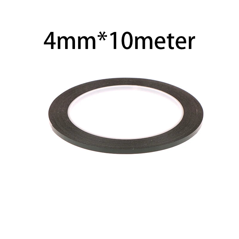 2-5MM 10M Black Strong Adhesive Tape Roll For IPad Tablet LCD Touch Glass Frame Back Cover Repair Double Side Glue For Phone
