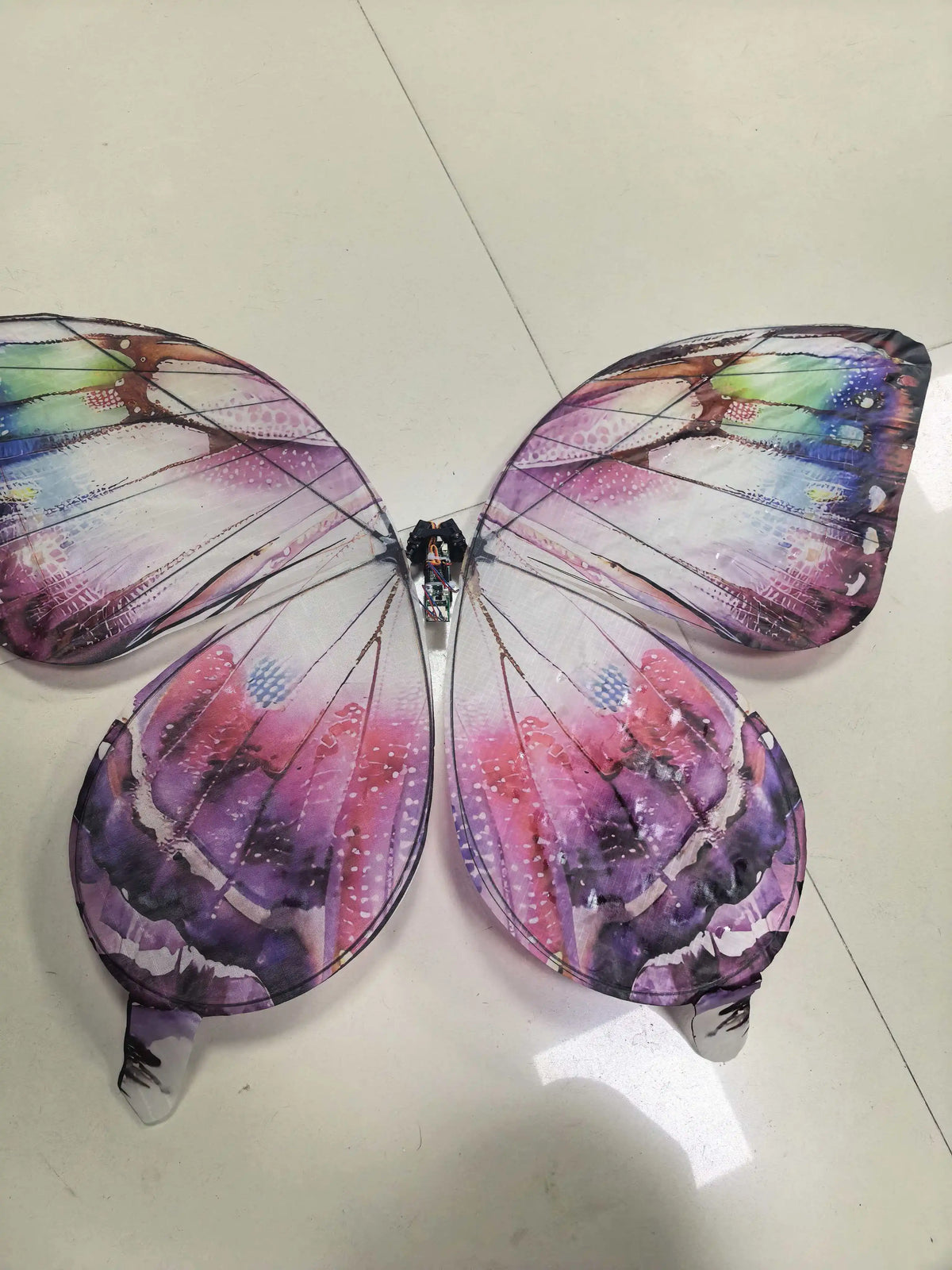 Remote Control Bionic Flapping Wing Butterfly Drone LED Light Ornithopter 2.4G RC Flying Butterfly Aircraft 7.4V Kids Gift
