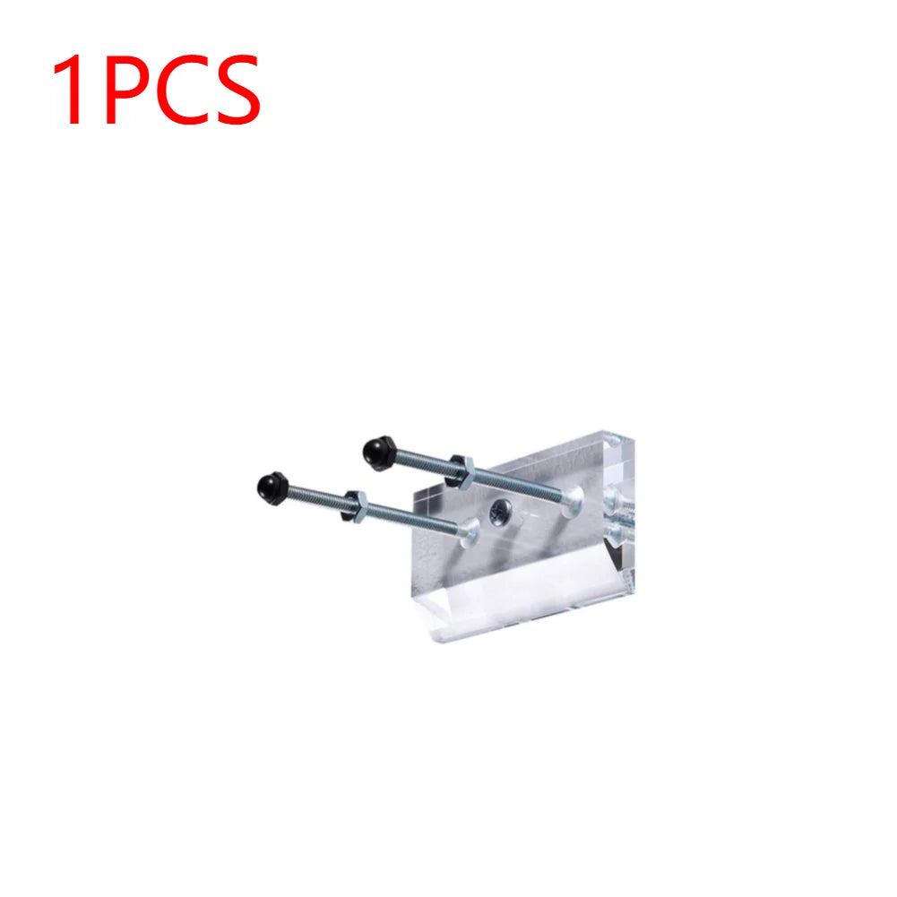 1-5PCS Skateboard Wall Hanger Wall Mount Skateboard Storage Holder Acrylic Skateboard Wall Storage Rack for Skateboard Lovers