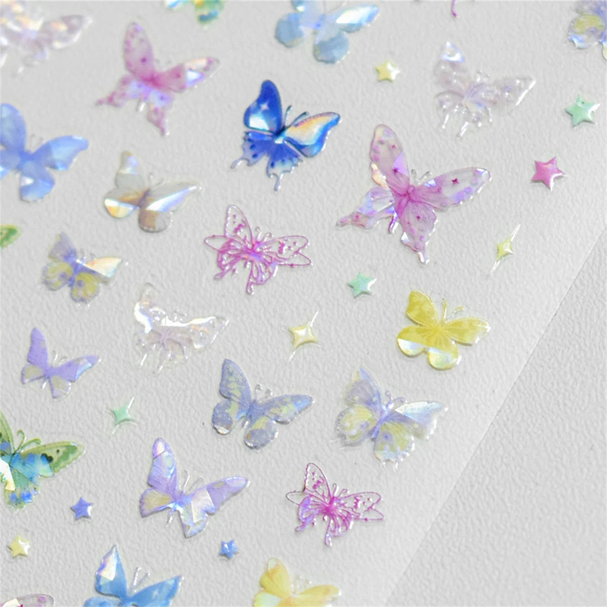 1pcs 5D Rhinestones Gold Silver Irregular Pattern Nail Sticker Simple Design Adhesive Slider Nail Art Decoration Decals Supplies