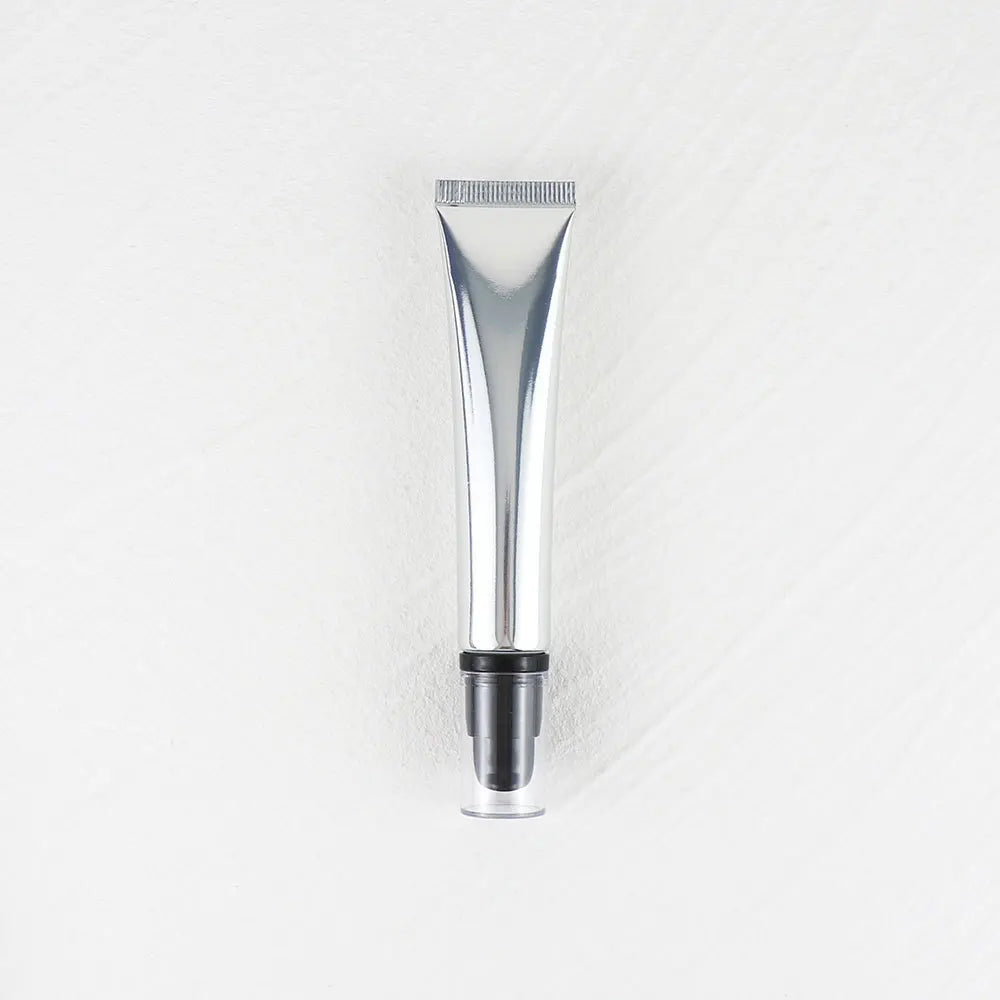 20ml Lip Gloss Tube Custom Logo Empty Squeeze Plastic Liquid Lipstick Metal Tip Lip Oil Balm Container Metal Applicator 30pcs