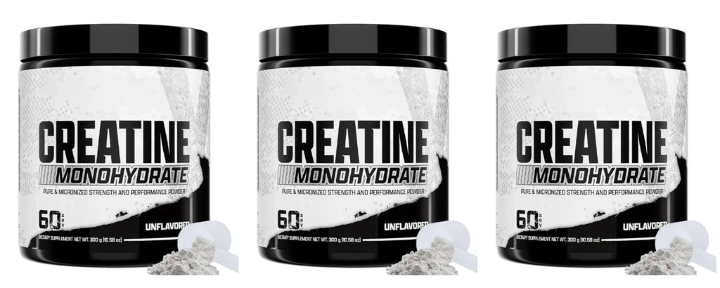 Creatine Monohydrate Powder 5g Per Serving Supports Strength Muscle Recovery Unflavored 60 Servings 300g