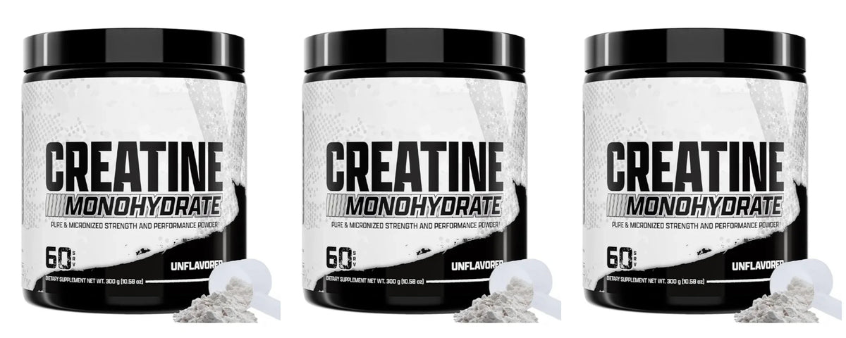 Creatine Monohydrate Powder 5g Per Serving Supports Strength Muscle Recovery Unflavored 60 Servings 300g