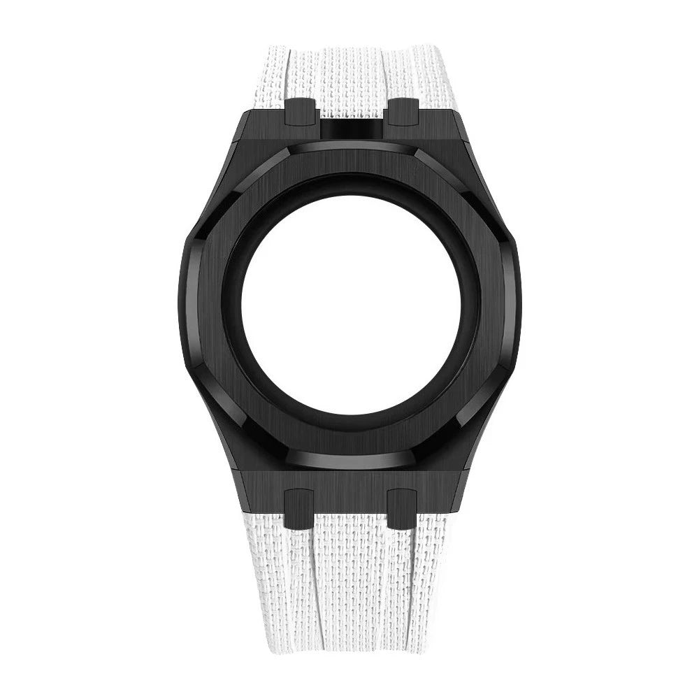 Luxury Stainless Steel Case+Stainless Steel Strap Modification kit Pocket Changer To Wristwatch For Royal POP