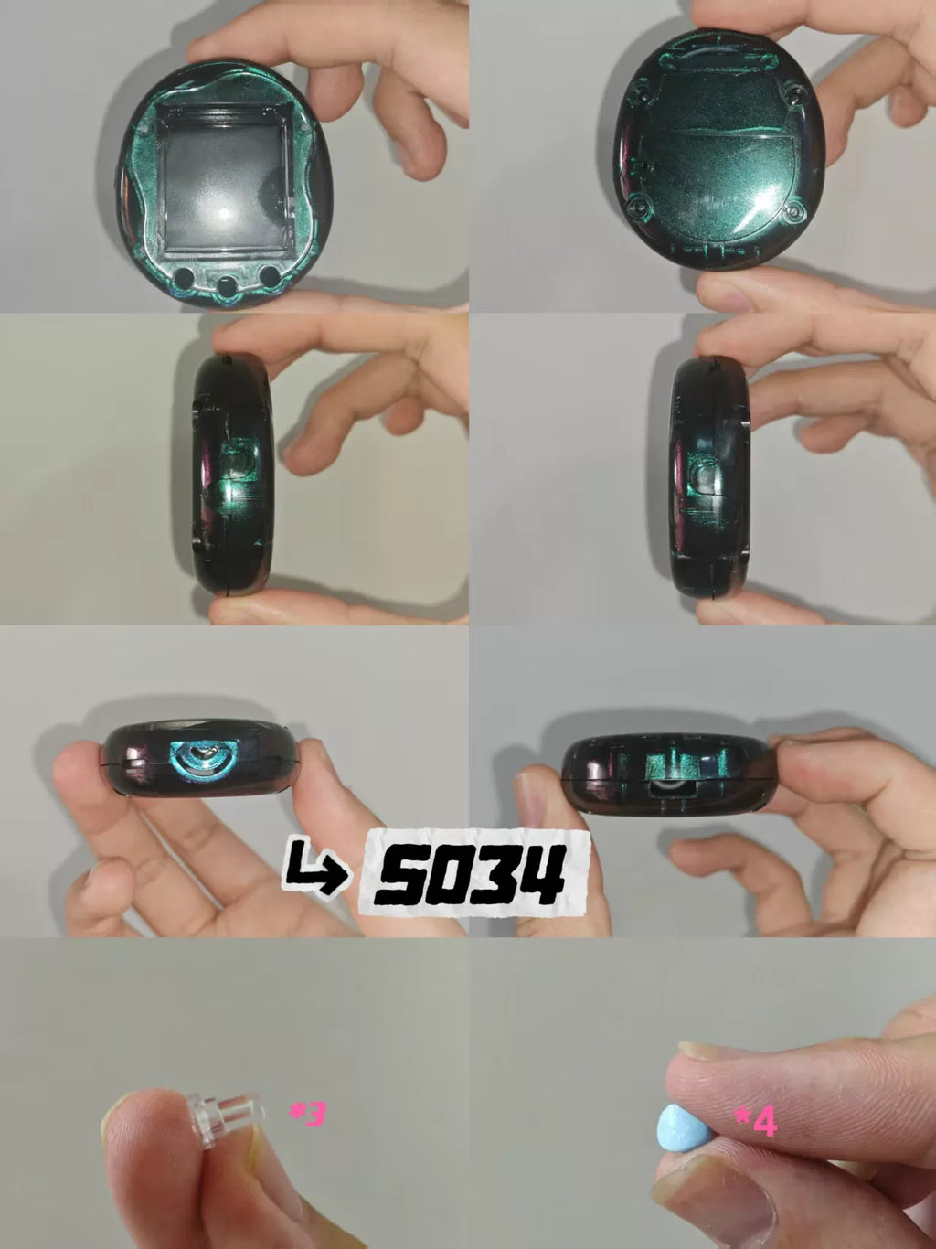 New Bandai Tamagotchi Uni Replacement Shell / Custom Shell Fashionable Colorful Modification Case