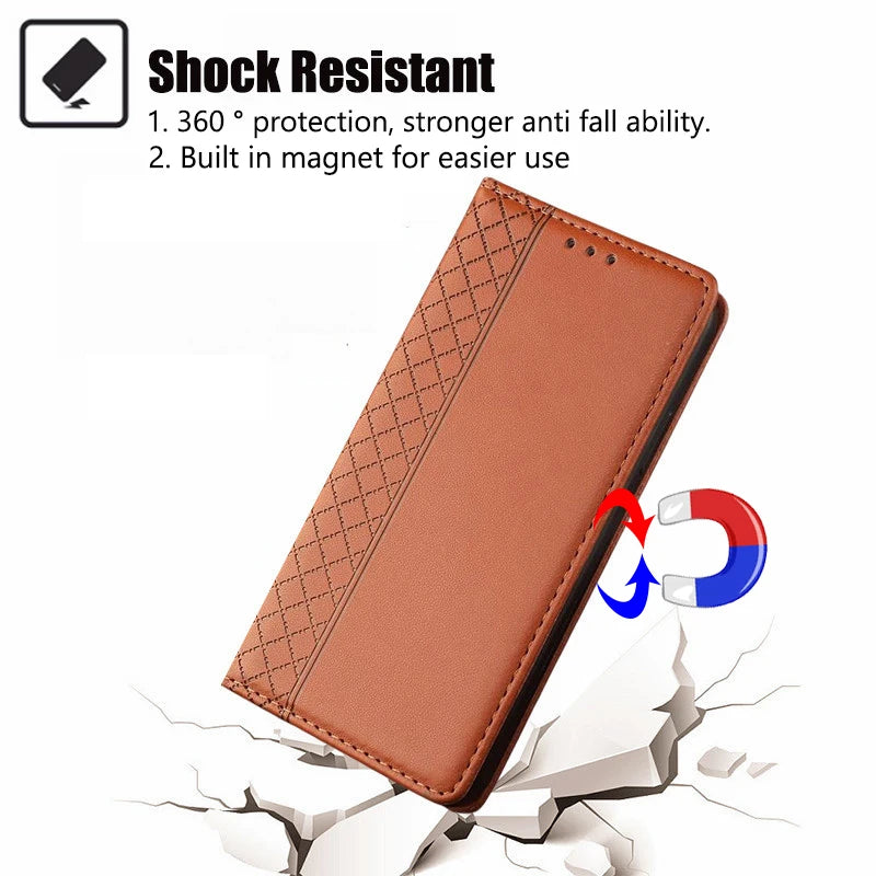 Shockproof Case For Xiaomi Poco X8 Pro Case Poco X8 Pro Max Cover Phone Wallet Flip Leather Etui PocoX8 X 8 Pro Max Stand Coque