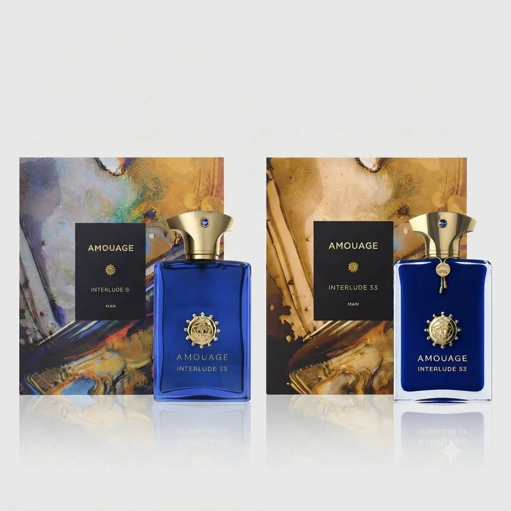 Men's Fragrance Eau De Parfum, Luxury Interlude Man & Reflection Man Perfume Spray, Premium Long Lasting Scent for Men.