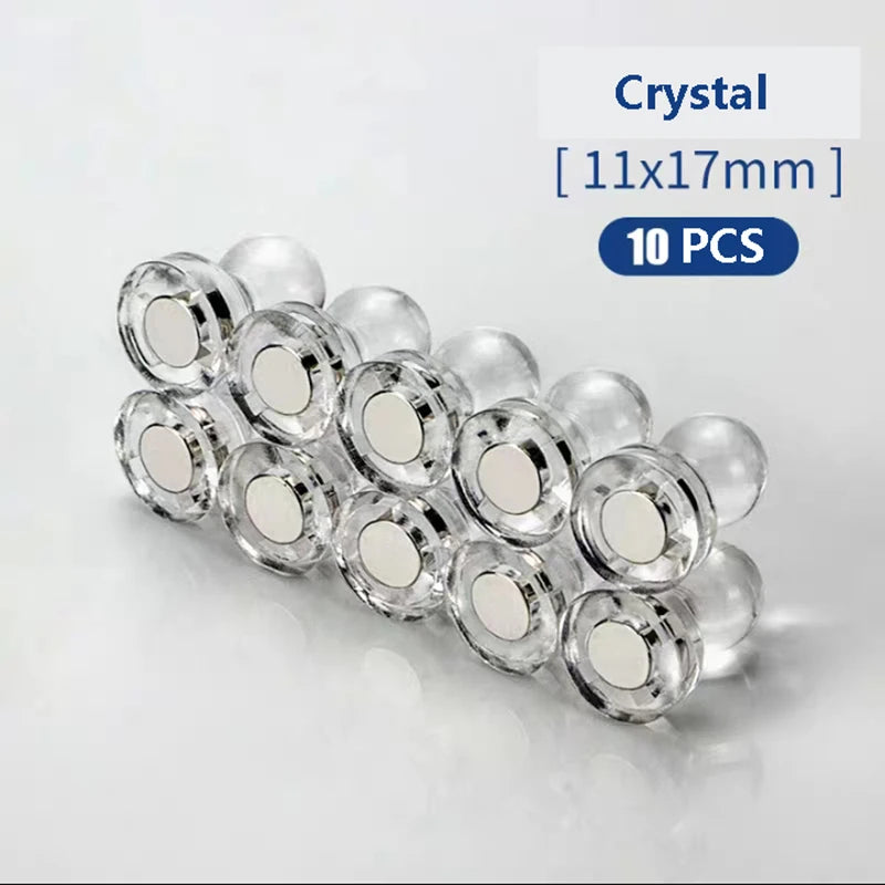 10 Pcs Push Pin Magnet Pushpin Office Pushpin Strong Neodymium Cone Magnet Super Refrigerator Sticker Magnetic Pushpin