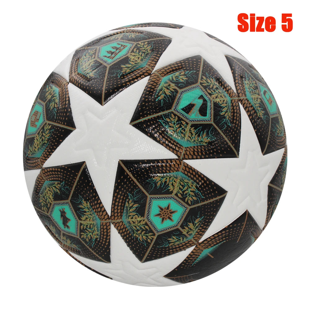 Standard Soccer Ball Professional Outdoors Sports Match Balls Training Seamless Football High Quality PU Material Size 5 Size 4