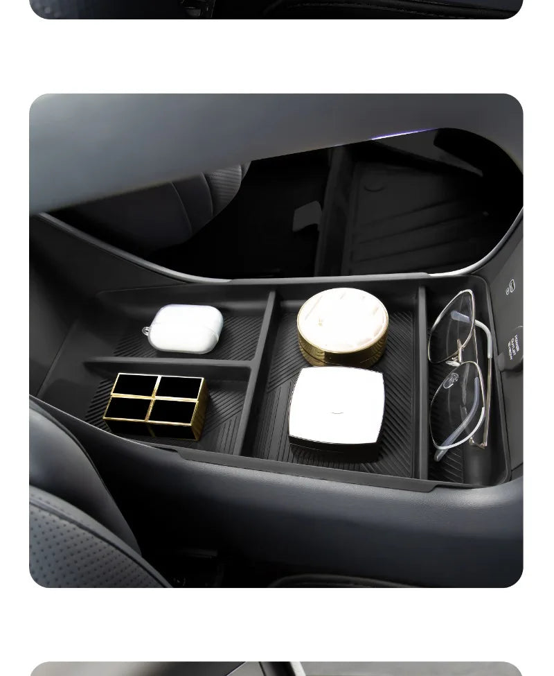 Armrest Storage Box For GEELY EX5 2026 Proton EMAS 7 2025 Organizer Interior Accessories