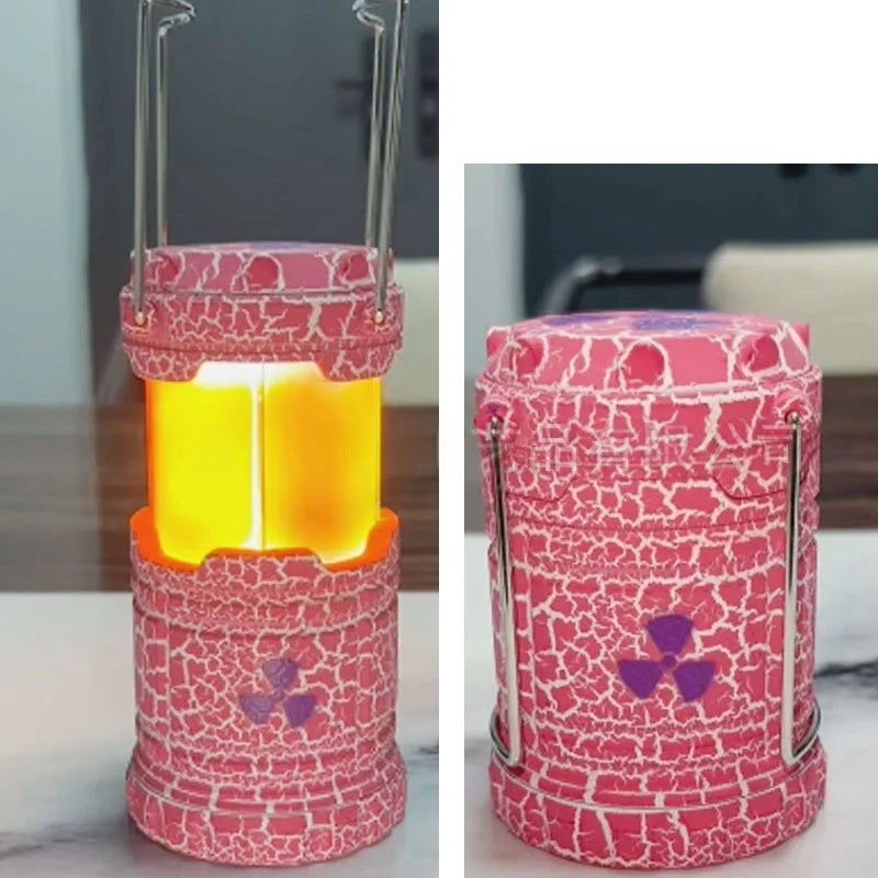 11 Kinds New Miniature Handheld Nuclear Reactor Lamp  Lantern Toys Doomsday Nuclear Reaction Push Simulation Illuminator Gift