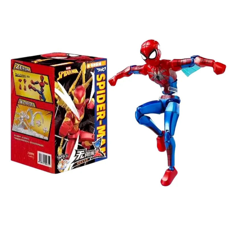 Keeppley Marvel Zero Unlimited Edition Building Block Man Multi Universe Spider Man Assembly Model Iron Spider Ornament Toy Gift