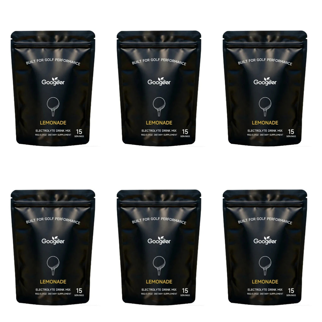 Lemonade Electrolyte Powder Hydration Supplement with Magnesium Potassium Sodium Vitamin B6 B12 Focus Support 15 Servings