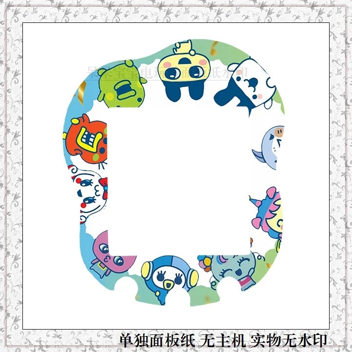Bandai Tamagotchi Uni Electronic Pet Color Panel Film Panel Paper Soft Film Directly Paste  The Machine Without Disassembling It