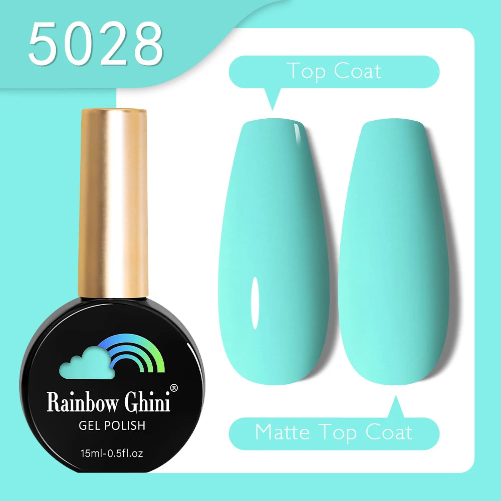 RG 15ML HEMA&TPO FREE Summer Series Fluorescent Gel Polish in Sporty Style Y2K Nail Polish Suitable for Parties Nail Art UV Gel