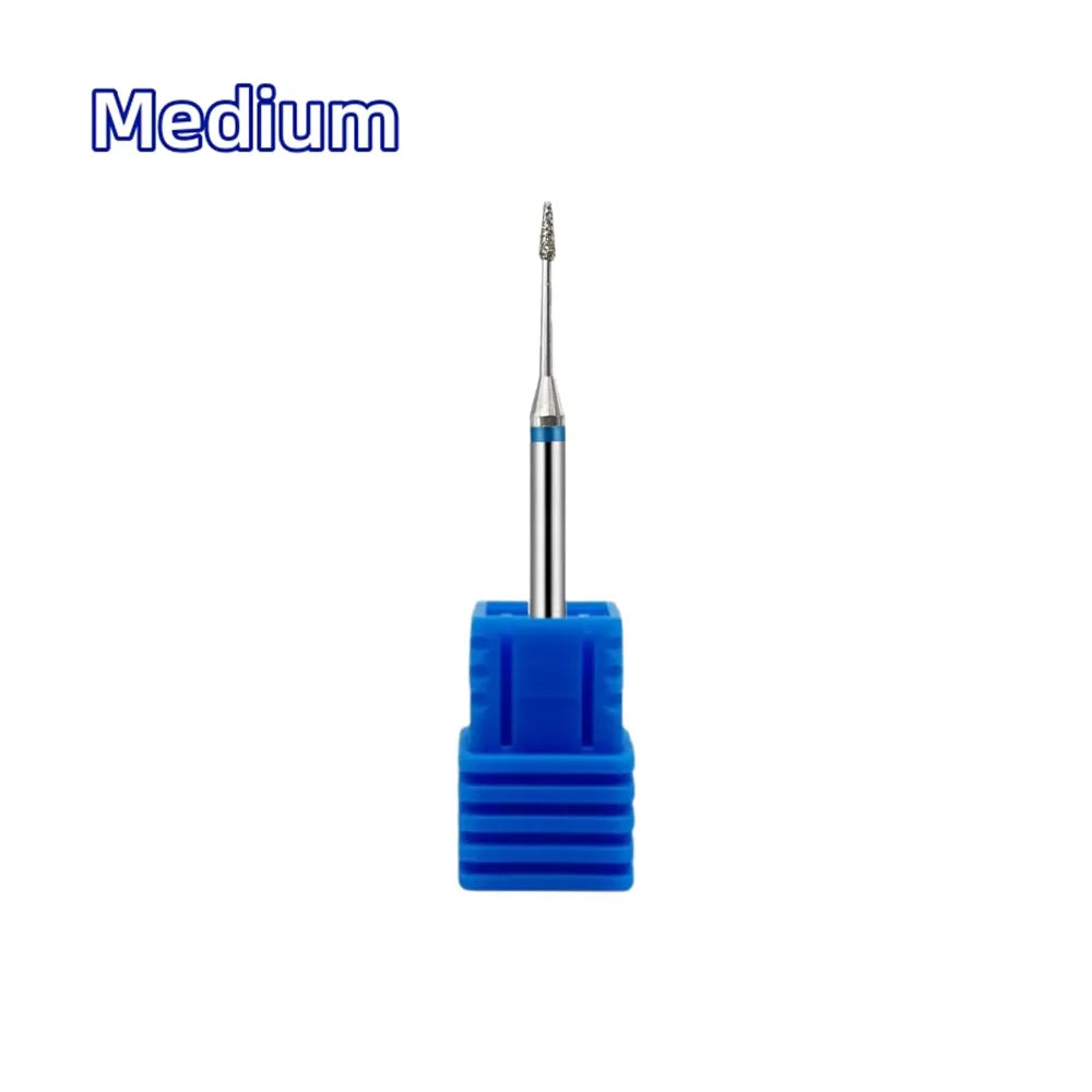 1/5/10pcs Diamond Nail Drill Bit for Gel Polish Acrylic Removal Nail Salon Manicure Pedicure Milling Cutter Electric File Tools