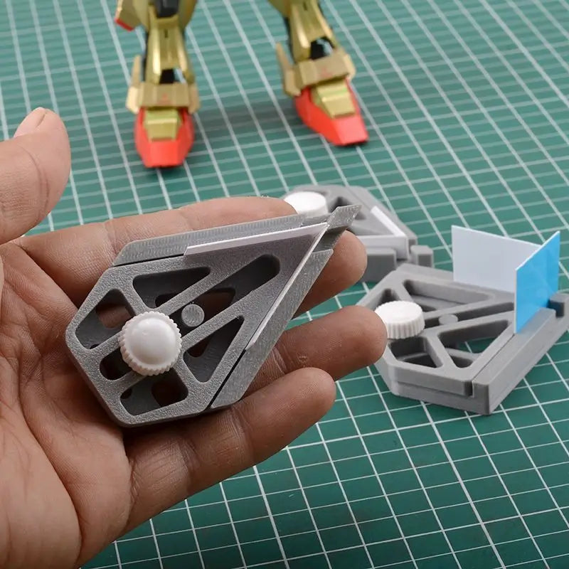 Model Splicing Assistant Portable Model Tool for Military Civil Mecha Kit Scene DIY Modification & Plastic Plate Craft Making