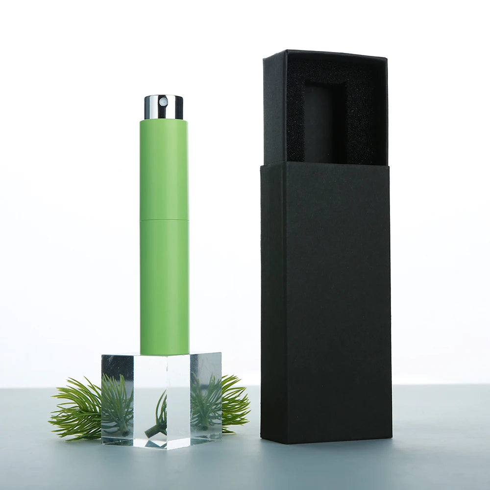 10/15/20pcs 10ml Perfume Bottle and Boxe Rotary Press Fine Mist Perfume Sprayers Reusable Perfume Gift Box Separate Bottles
