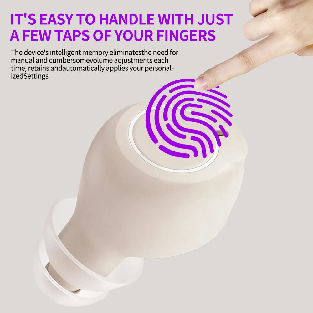 2025 Best Rechargeable Hearing Aids Digital Invisible Rechargeable Sound Amplifier With Listening Smoothly For Deafness Elderly