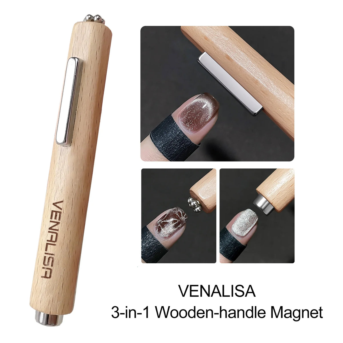 10ml Venalisa Hema Free TPO Free Gel Nail Polish Christmas New Year Soak Off Glitter Red Colors Cat Eye Magnet Nail Gel Polish