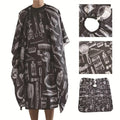 Adult Salon Hairdressing Cape Hairdresser Hair Cutting Gown Barber Cape Hairdresser Cape Gown Cloth Waterproof Hair Cloth